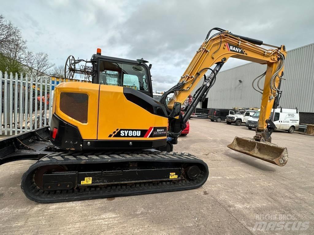 Sany SY 80 U Crawler excavators