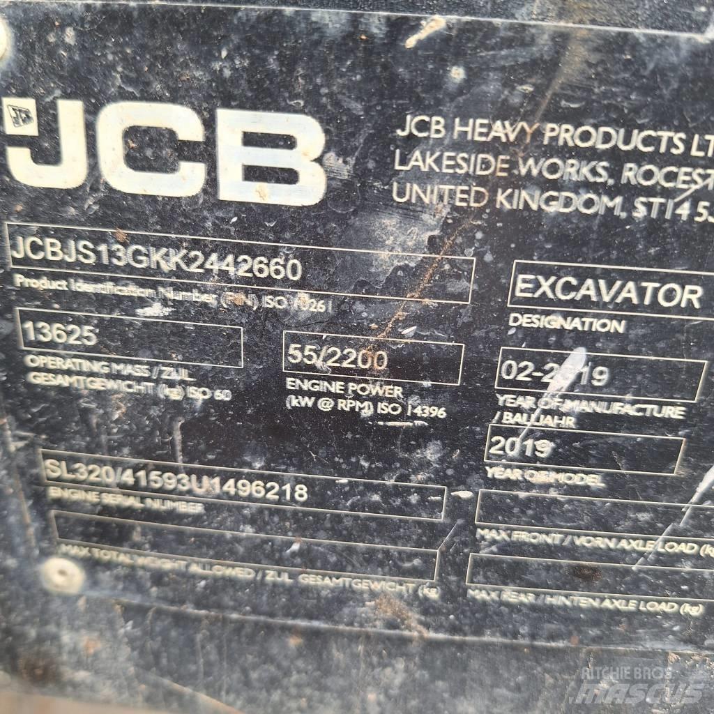 JCB JS 131 LC Crawler excavators