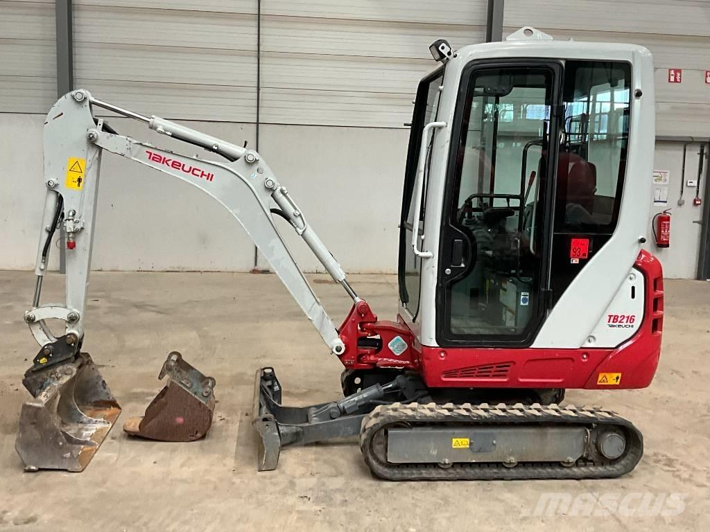 Takeuchi TB 216 Mini excavators < 7t (Mini diggers)
