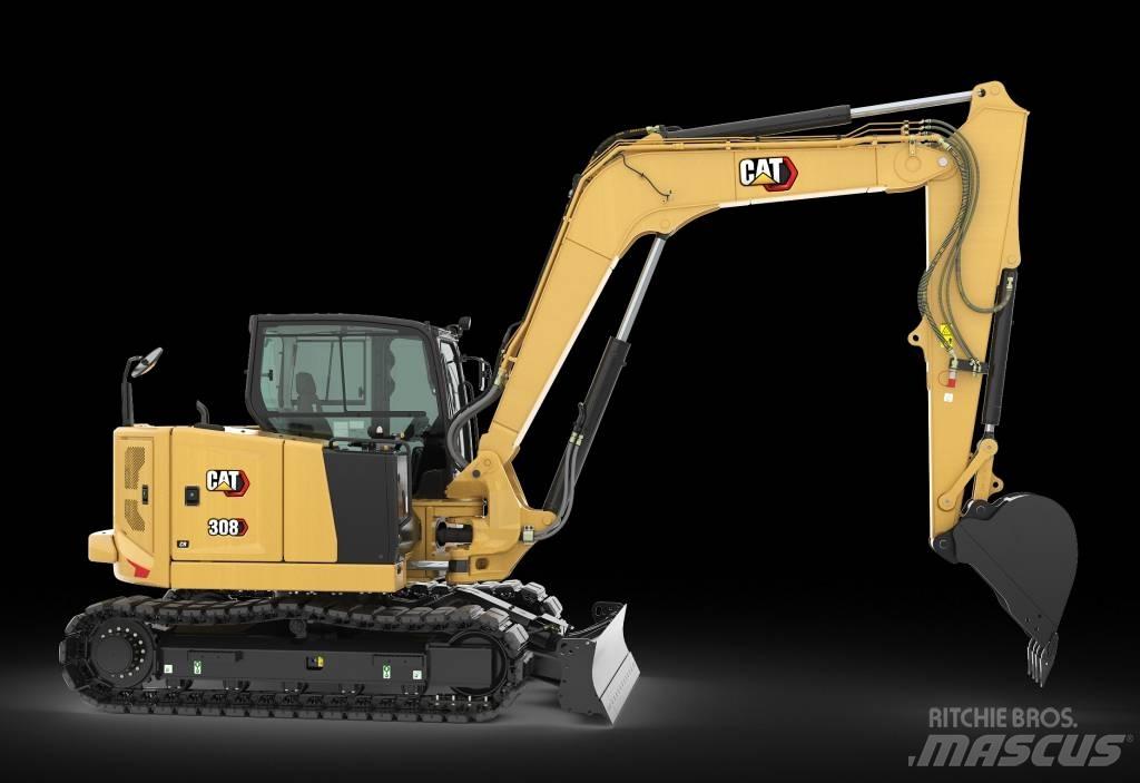 CAT 308 Midi excavators  7t - 12t