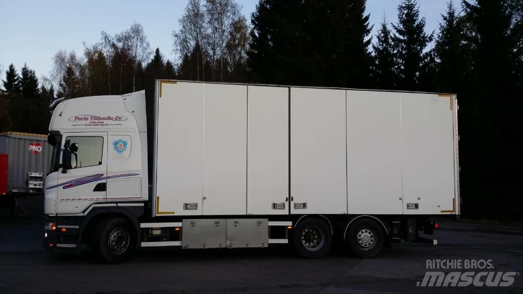 Scania R500 6x2 Box body trucks