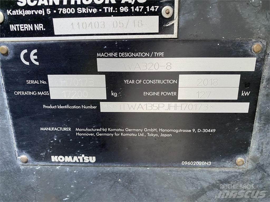 Komatsu WA320-8 Wheel loaders
