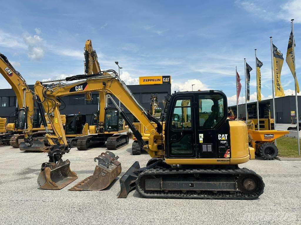 CAT 308 E 2 CR Midi excavators  7t - 12t
