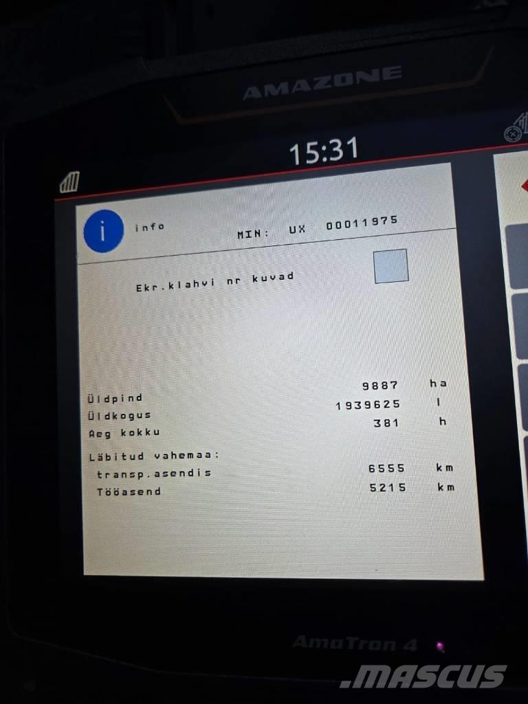 Amazone UX 4200 Trailed sprayers