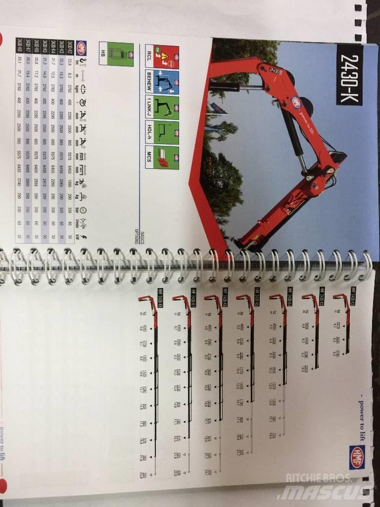 HMF 2420K6RC Loader cranes