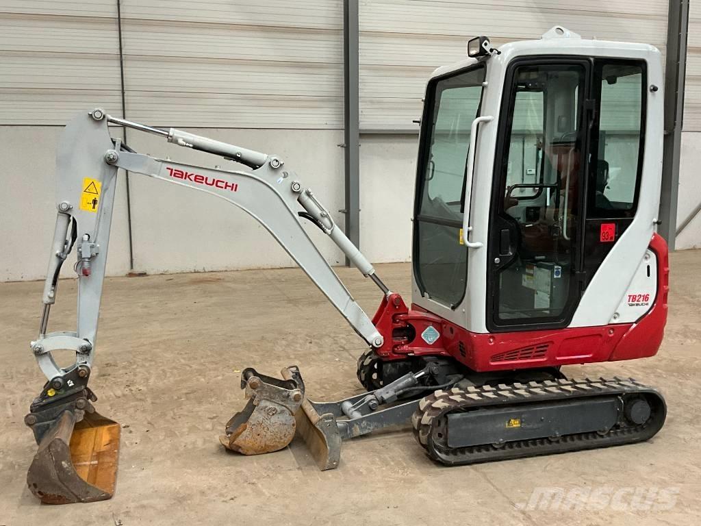 Takeuchi TB 216 Mini excavators < 7t (Mini diggers)