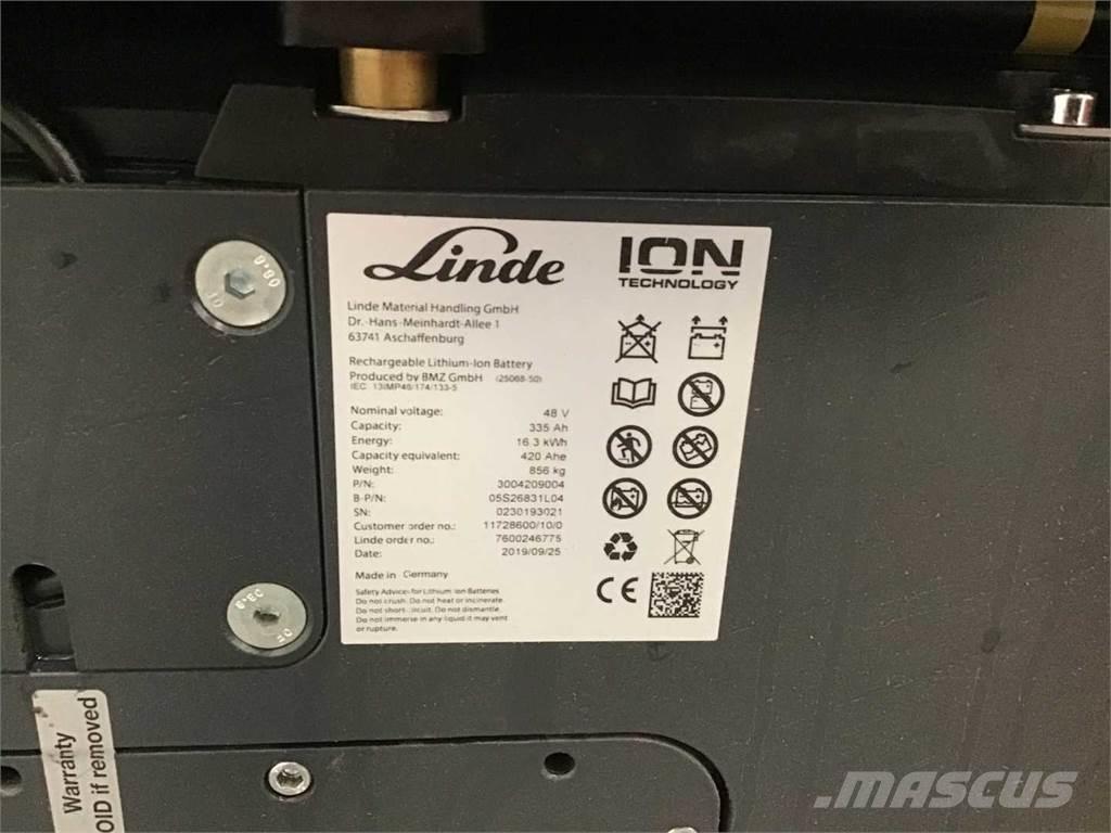 Linde E16 ION Electric forklift trucks