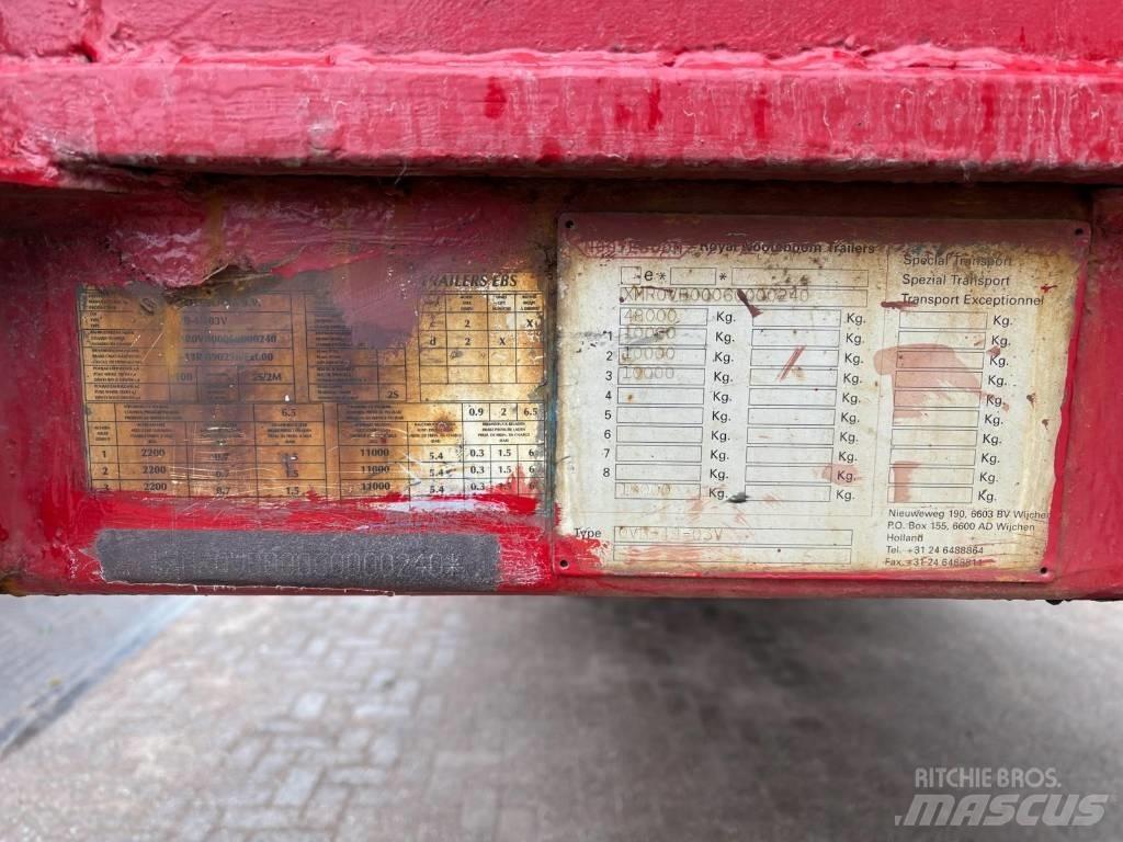 Nooteboom OVB-48-03V Flatbed/Dropside semi-trailers