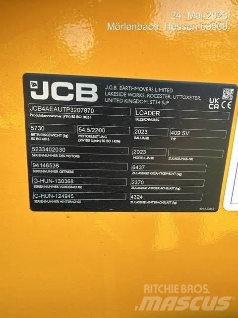 JCB 409 Wheel loaders