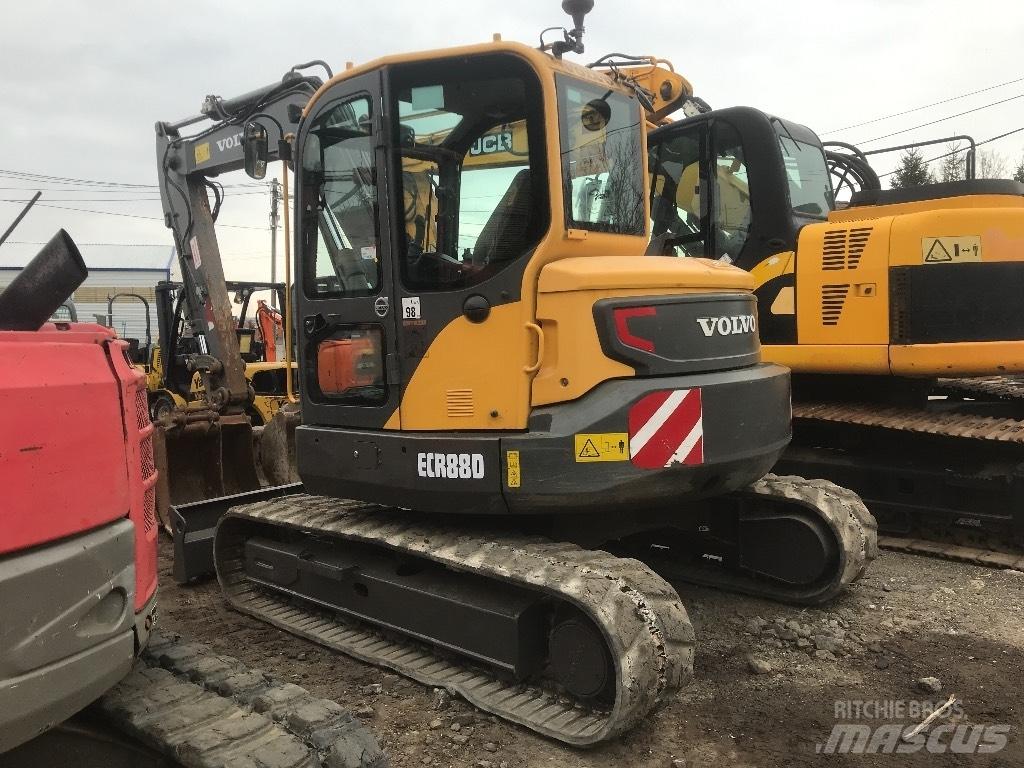 Volvo ECR 88 D Midi excavators  7t - 12t
