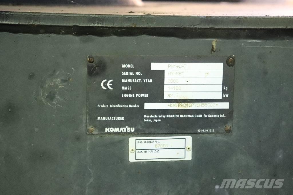 Komatsu PW 140-7 Backhoe loaders