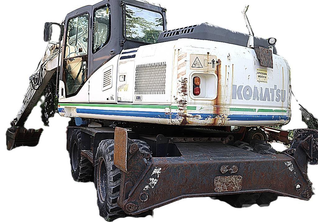 Komatsu PW 140-7 Backhoe loaders