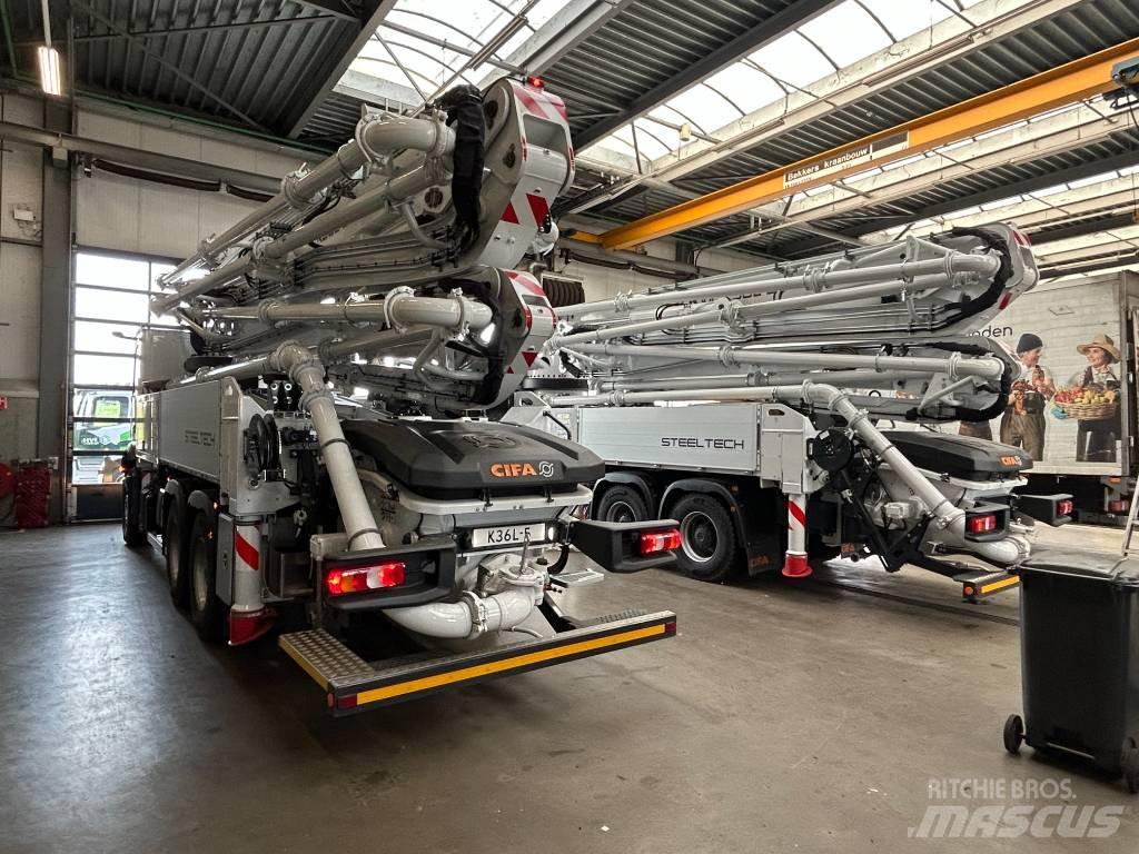 Cifa K36L-5 Concrete pump trucks