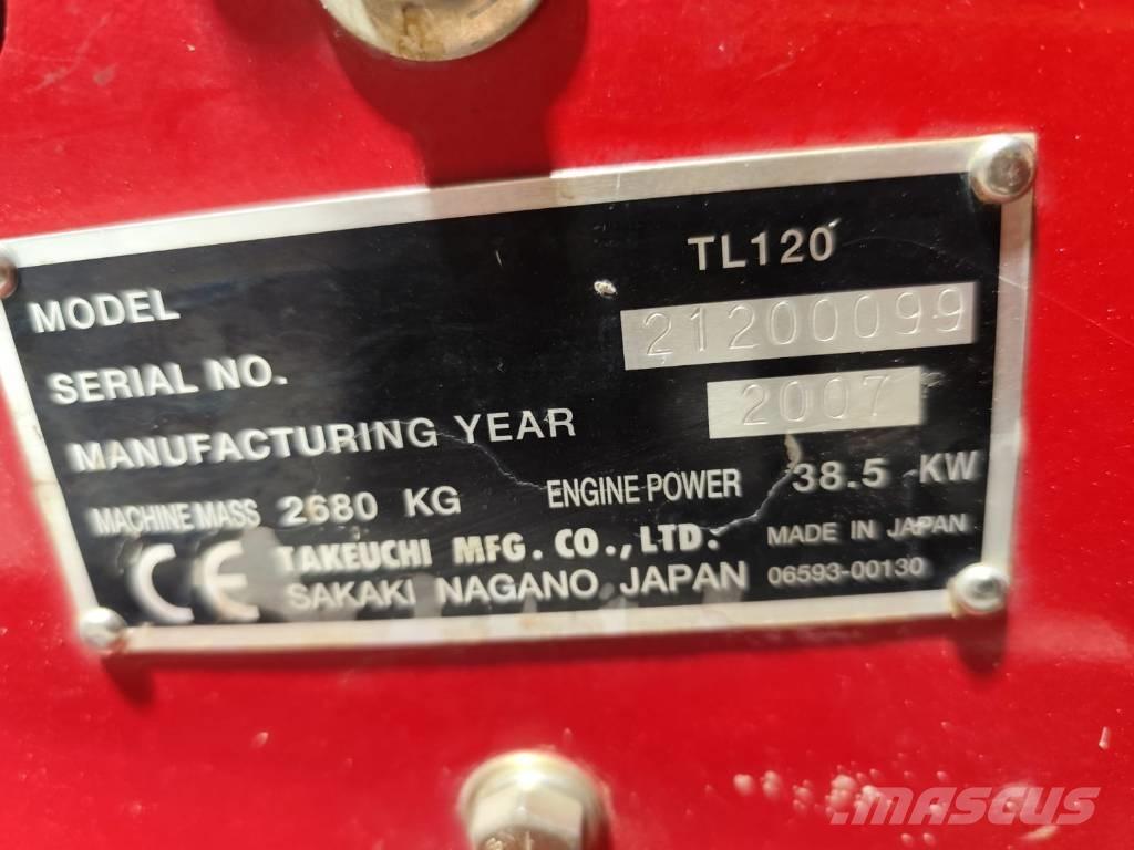 Takeuchi TL120 Skid steer loaders