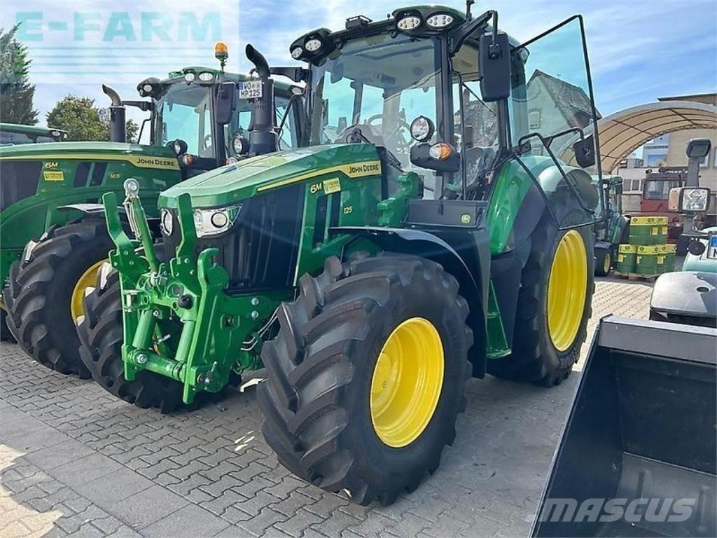 John Deere 6m 125 Tractors