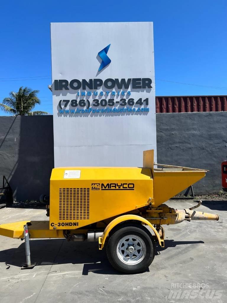 Mayco C-30HDNI Concrete pump trucks