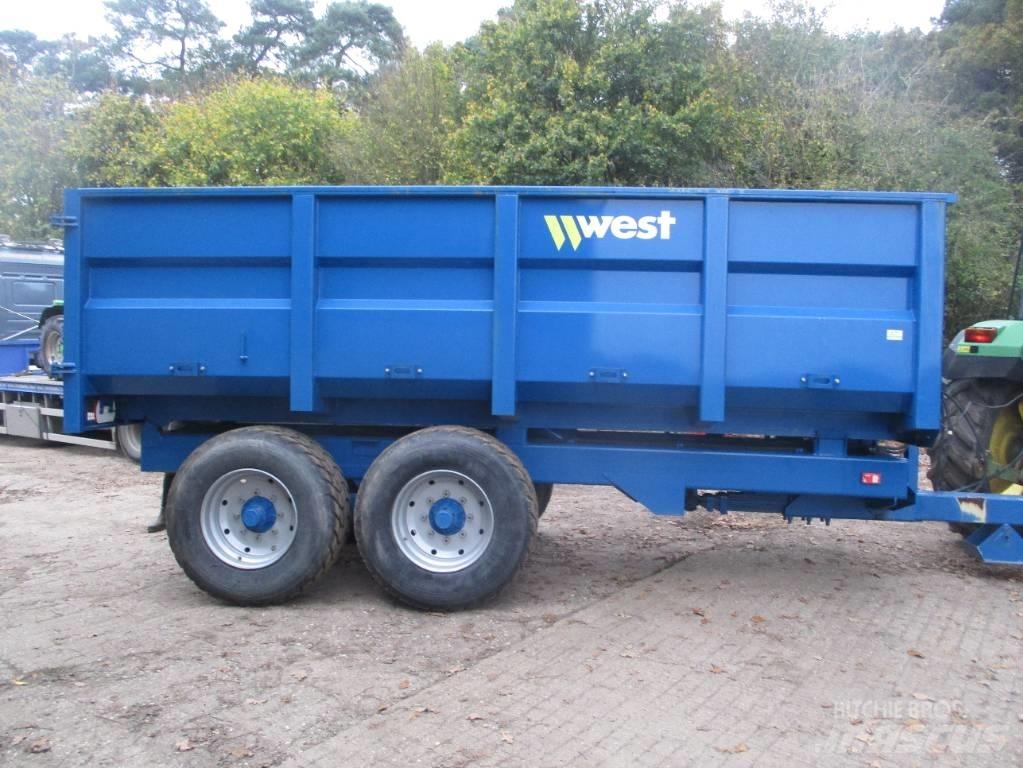 West 10T Tipper trailers