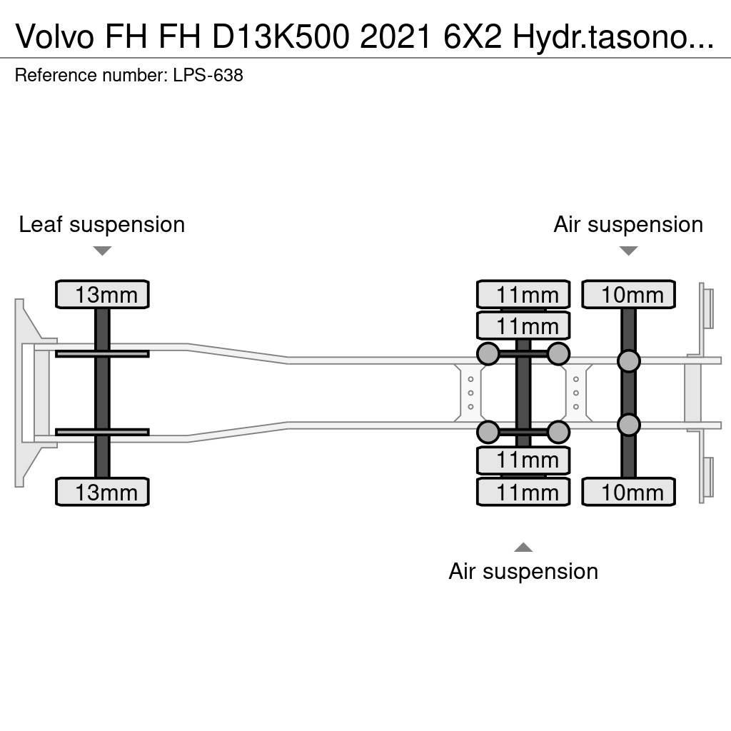Volvo FH Cable lift demountable trucks