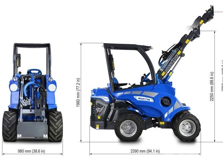 Multione 5.2 K Telehandlers for agriculture