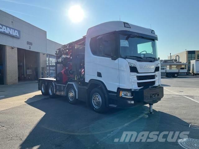 Scania R 560 Crane trucks