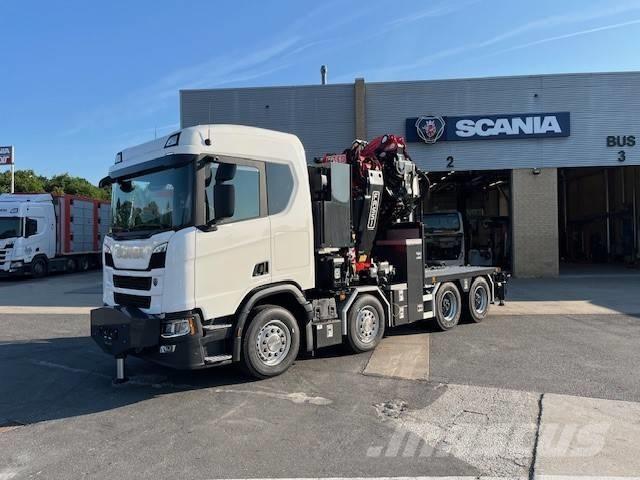 Scania R 560 Crane trucks