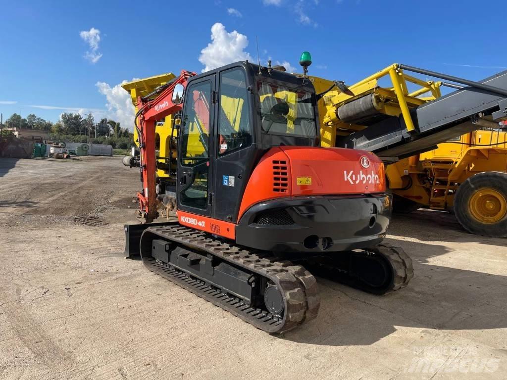 Kubota KX 080-4 Midi excavators  7t - 12t