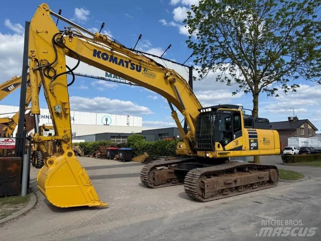 Komatsu PC490LC-10 Crawler excavators