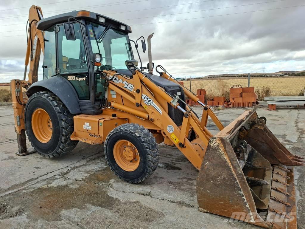 CASE 580 SR Backhoe loaders