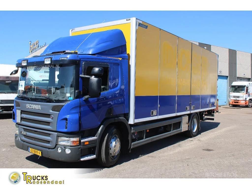 Scania P 230 + LIFT Box body trucks