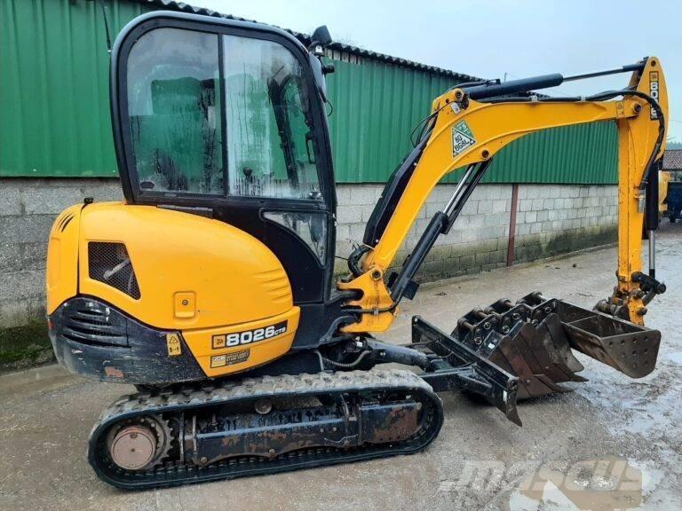 JCB 8026 Mini excavators < 7t (Mini diggers)