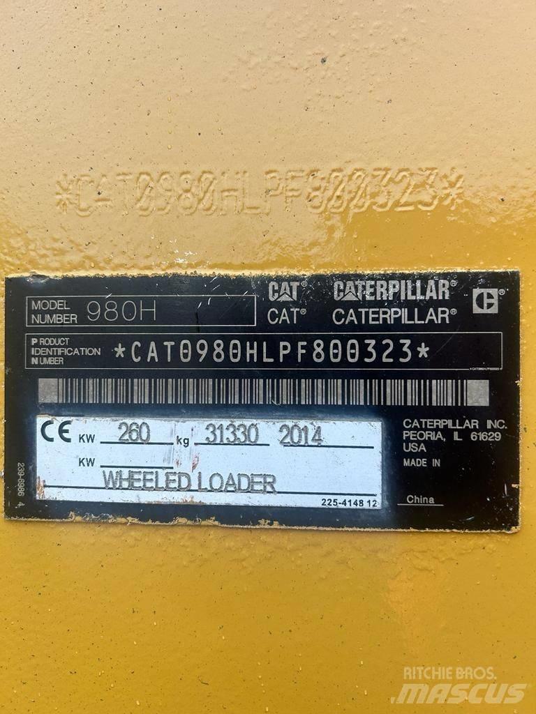 CAT 980H Wheel loaders