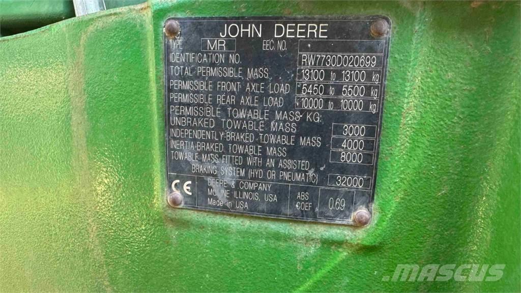 John Deere 7730 Tractors