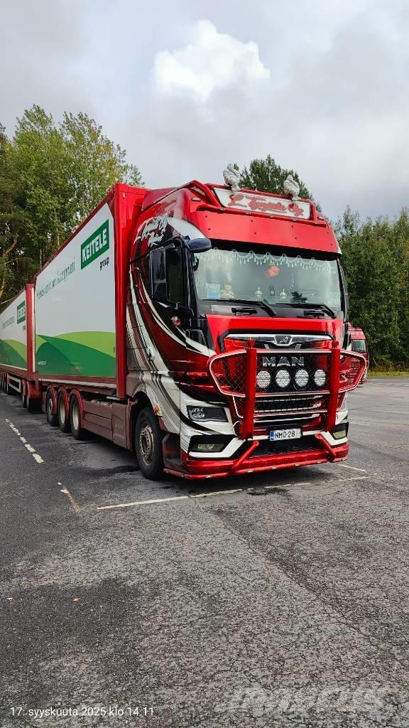 MAN TGX 15.2 Wood chip trucks