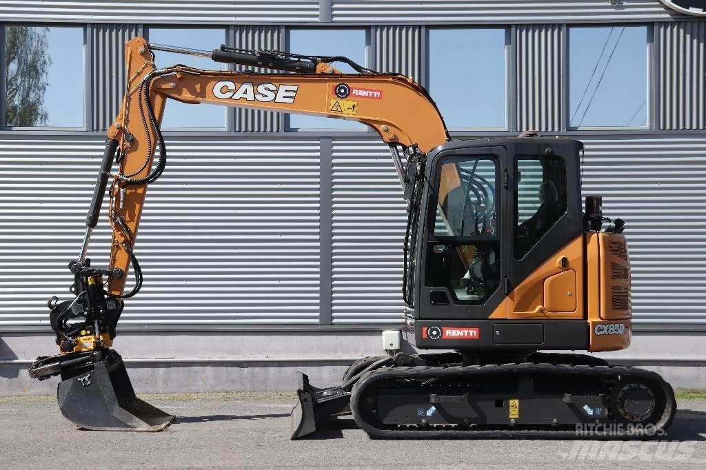 CASE CX 85 D SR Midi excavators  7t - 12t