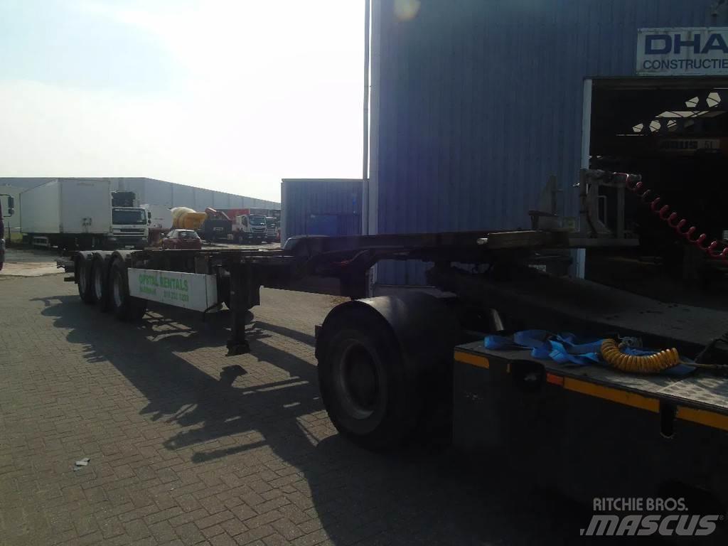 Pacton 3 AXLE Containerframe semi-trailers