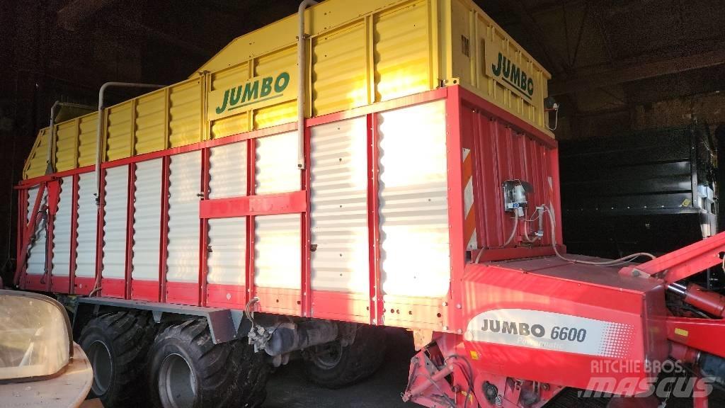 Pöttinger Jumbo 6600 Self loading trailers