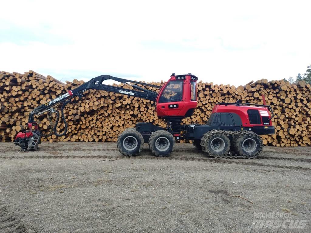 Komatsu 901 XC Harvesters