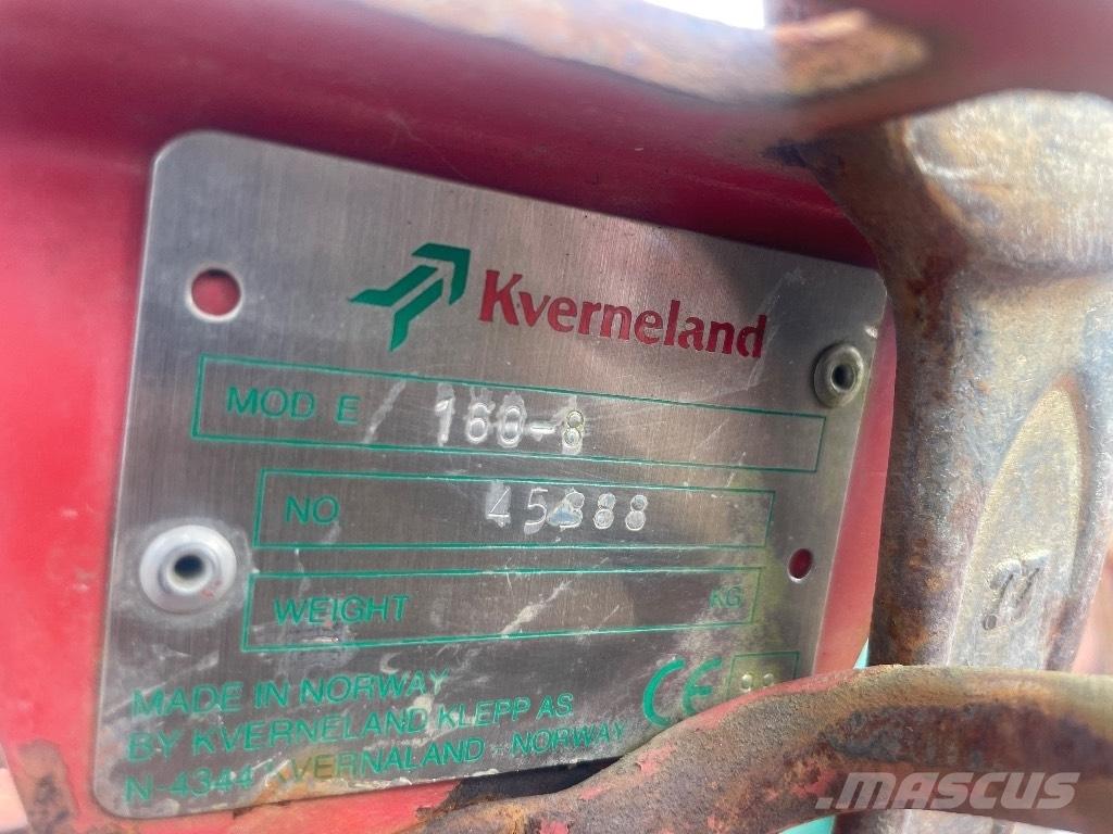 Kverneland E 160-8 Reversible ploughs