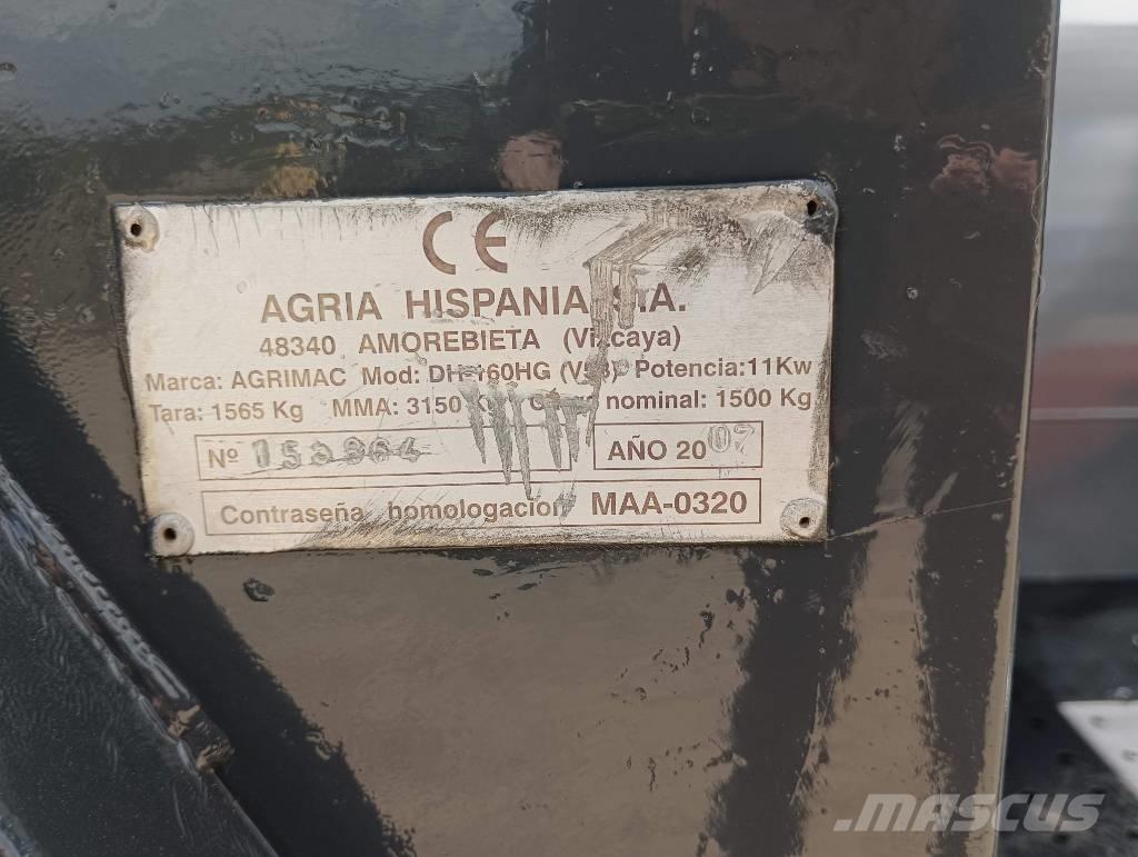 Agria DH 15 hg 4x4 Site dumpers