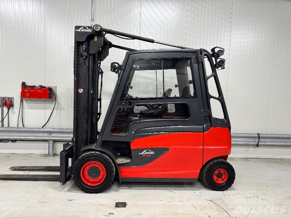 Linde E 50 Electric forklift trucks
