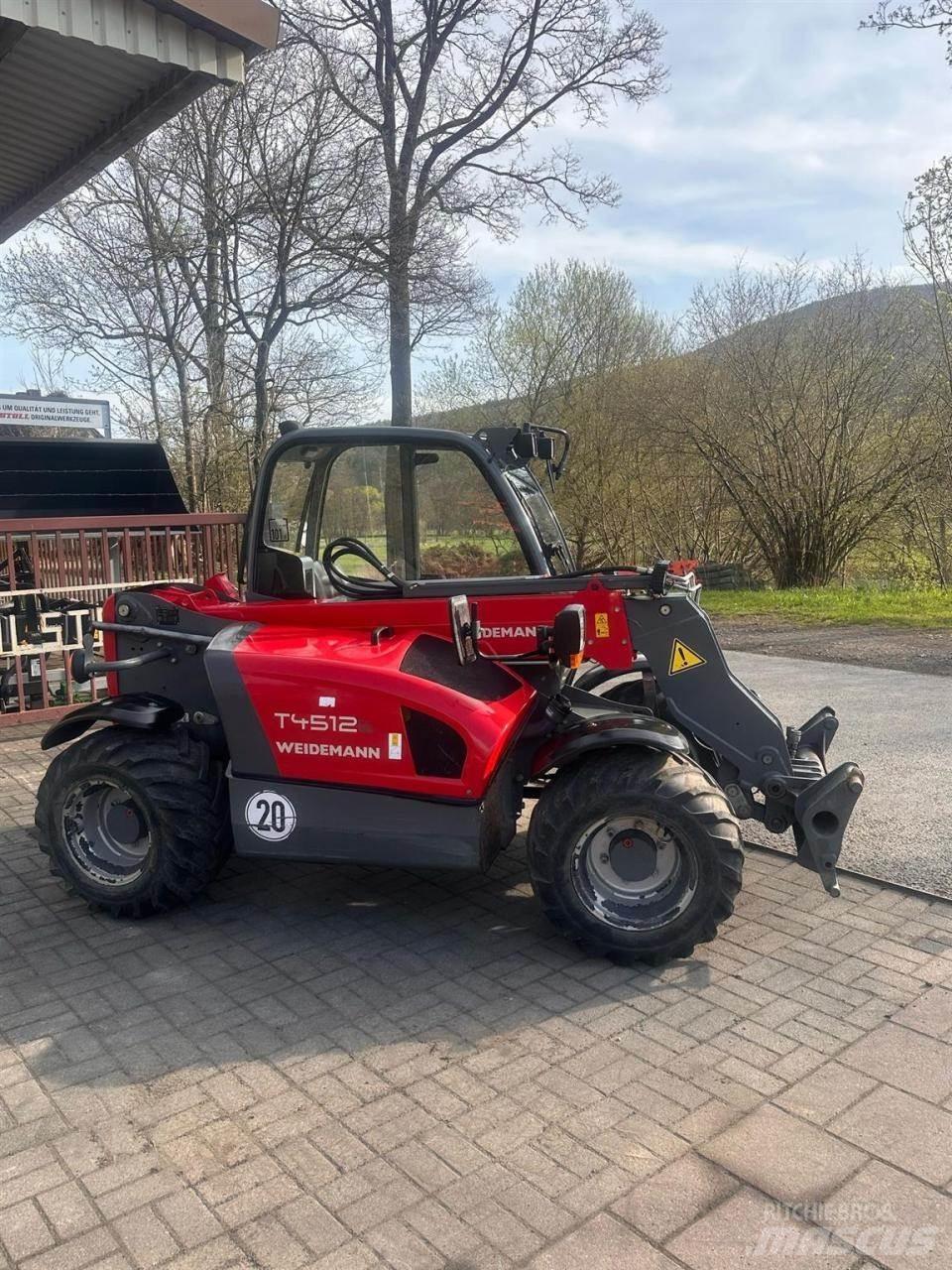 Weidemann T4512 Telehandlers for agriculture