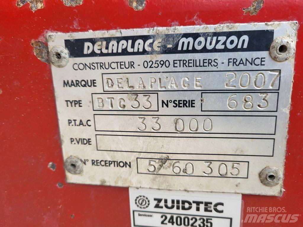 Delaplace 33 ton Tipper trailers