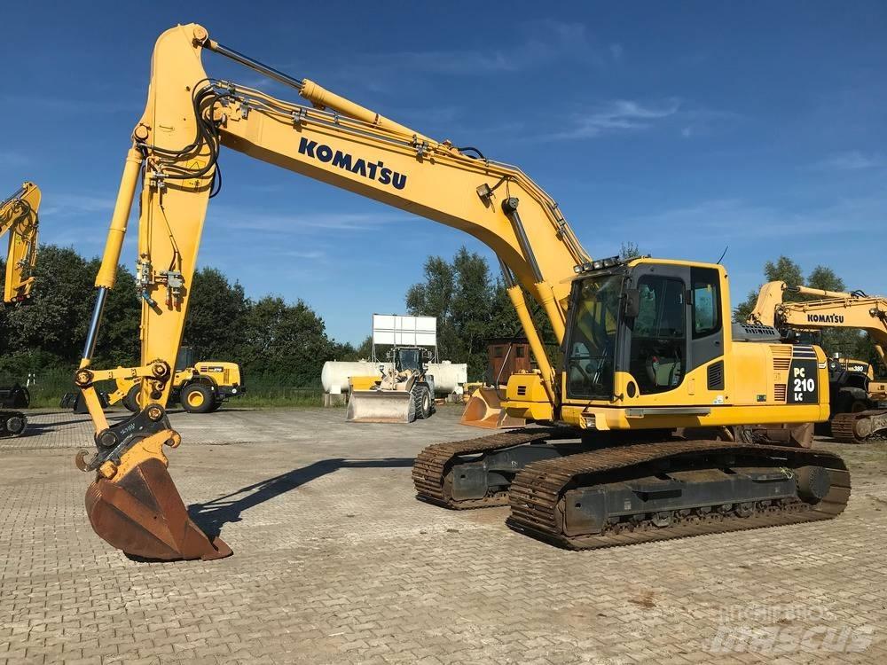Komatsu PC 210 LC-8 Crawler excavators
