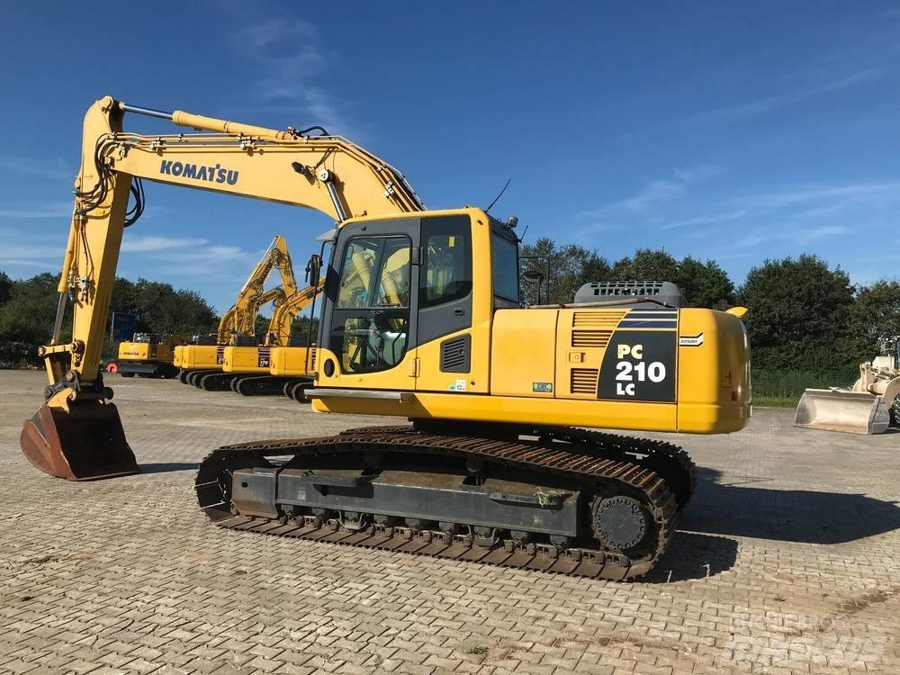 Komatsu PC 210 LC-8 Crawler excavators