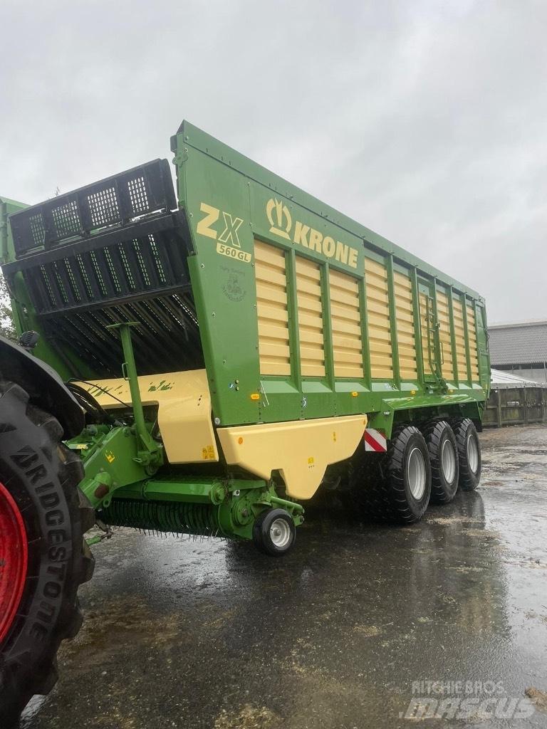 Krone ZX 560 GL Self loading trailers
