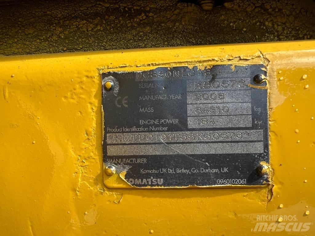 Komatsu PC 350 NLC-8 Crawler excavators