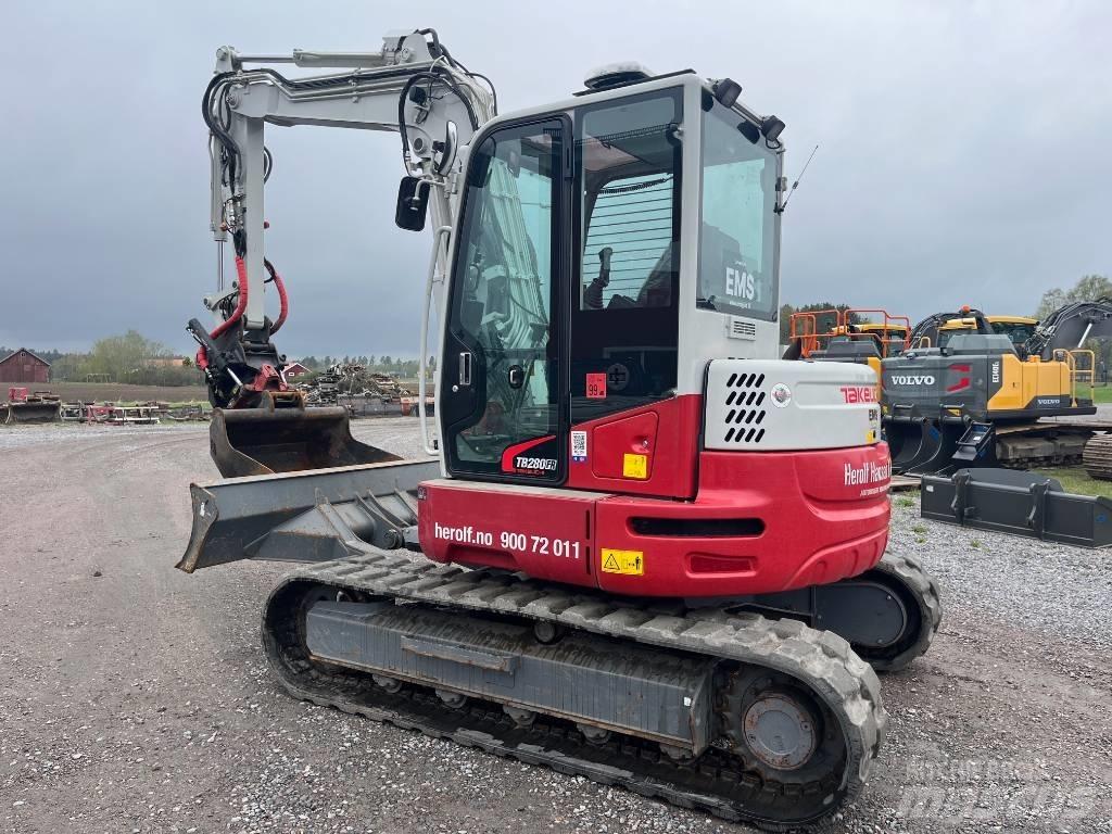 Takeuchi TB 280 FR Midi excavators  7t - 12t