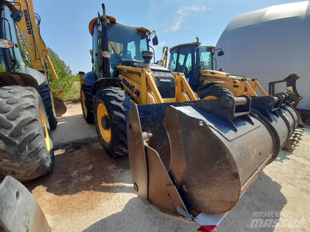 Komatsu WB97S-8 Backhoe loaders