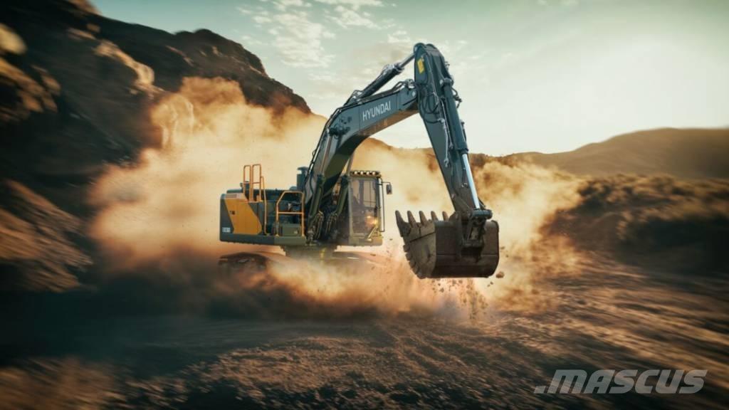 Hyundai HX 400 L Crawler excavators