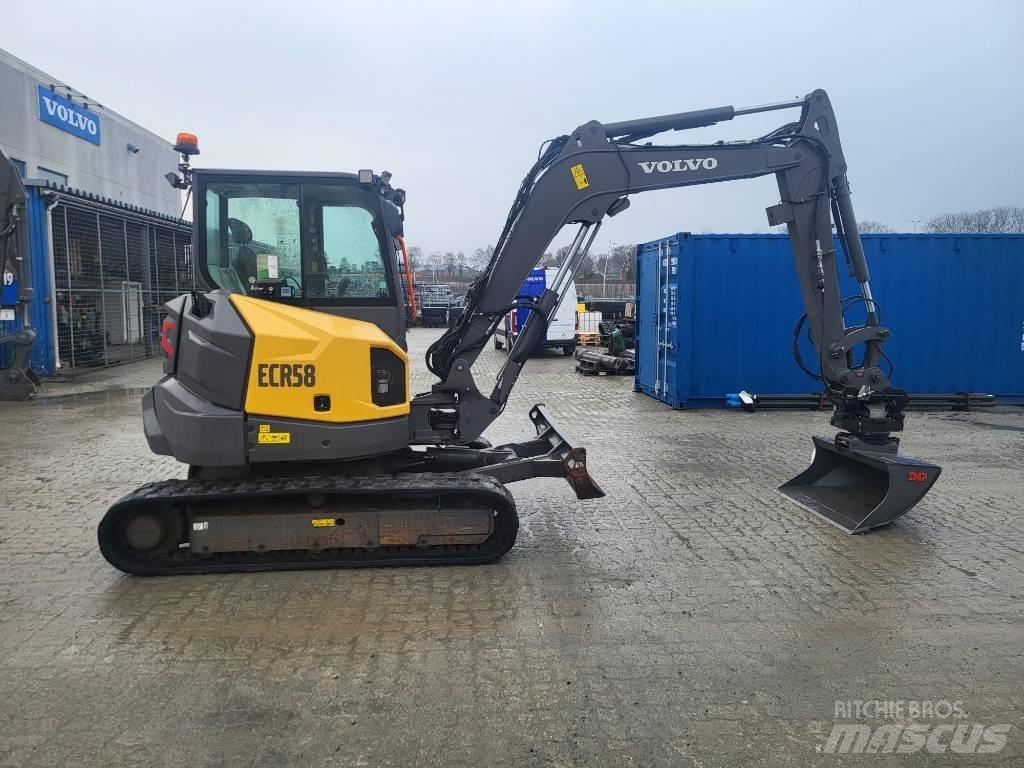 Volvo ECR58F Midi excavators  7t - 12t
